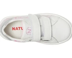 Naturino Shoes<Pinn VL (Toddler/Little Kid) White/Pink/Silver