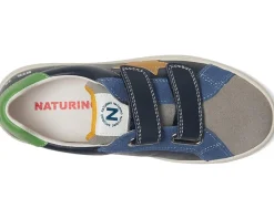 Naturino Shoes<Pinn VL (Toddler/Little Kid) Grey/Navy/Azure