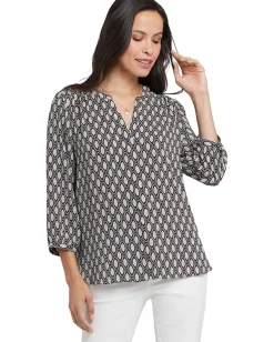 Women NYDJ Pinutck Blouse