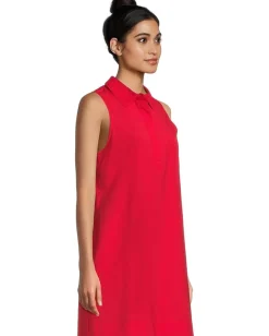 Vineyard Vines Pippa Poplin Dress Lighthouse Red Best