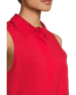 Vineyard Vines Pippa Poplin Dress Lighthouse Red Best