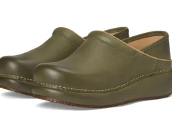 Dansko Clogs & Mules<Platform Pro Green Burnished