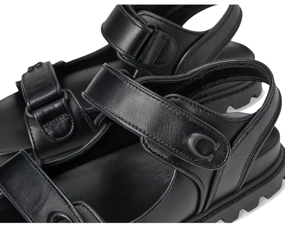 COACH Platform Sandals Black Best