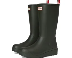 Hunter Play Tall Boots Dark Green Sale