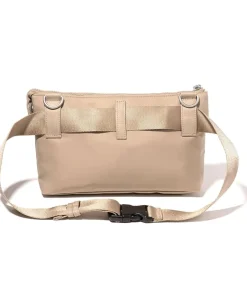 Baggallini Pocket Belt Bag Waist Pack And Crossbody Taupe Twill Best
