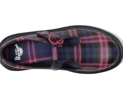 Dr. Martens Kid's Collection Polley II (Big Kid) Black/Multi