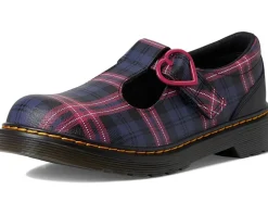 Dr. Martens Kid's Collection Polley II (Big Kid) Black/Multi