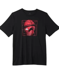 Kids/BOY adidas Kids Poly Athlete Tee (Big Kid)