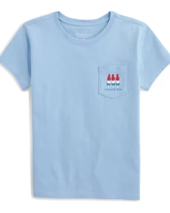 Kids Vineyard Vines Kids Popsicle Flag Short Sleeve (Toddler/Little Kid/Big Kid)