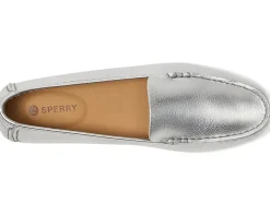 Sperry Flats<Port Driving Moccasin Silver