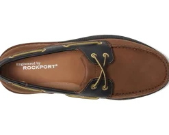 Boat Shoes|Rockport Ports of Call Perth Chocolate/Bark