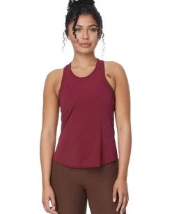 Activewear|Shirts & Tops|Beyond Yoga Powerbeyond Lite Resilient Tank Wine
