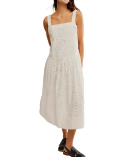 Women Free People Primavera Eyelet Midi