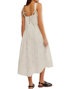Women Free People Primavera Eyelet Midi