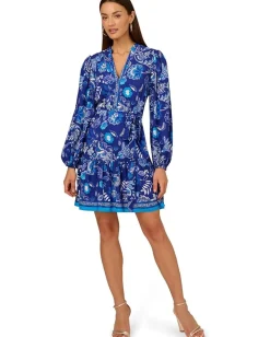 Women Adrianna Papell Printed Short Dress