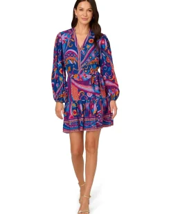 Women Adrianna Papell Printed Short Dress