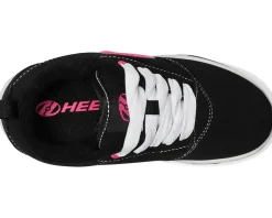 Heelys Shoes<Pro 20 LG Nova (Little Kid/Big Kid/Adult) Black/Pink/White
