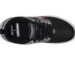 Heelys Shoes|Shoes<Pro 20 Minecraft (Little Kid/Big Kid/Adult) Black/Grey