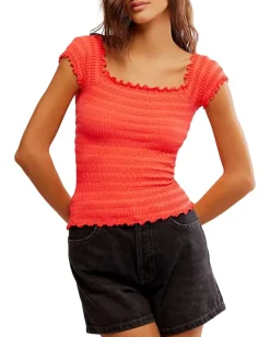 Women Free People Pucker Up Seamless Tee