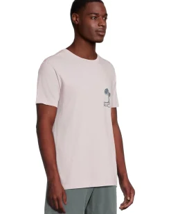 RVCA Puerto Nuevo Short Sleeve Lilac Hot