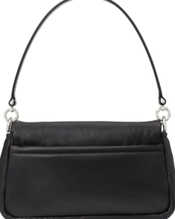Bags|Handbags|Kate Spade New York Puffed Puffy Fabric Lola Convertible Crossbody Black