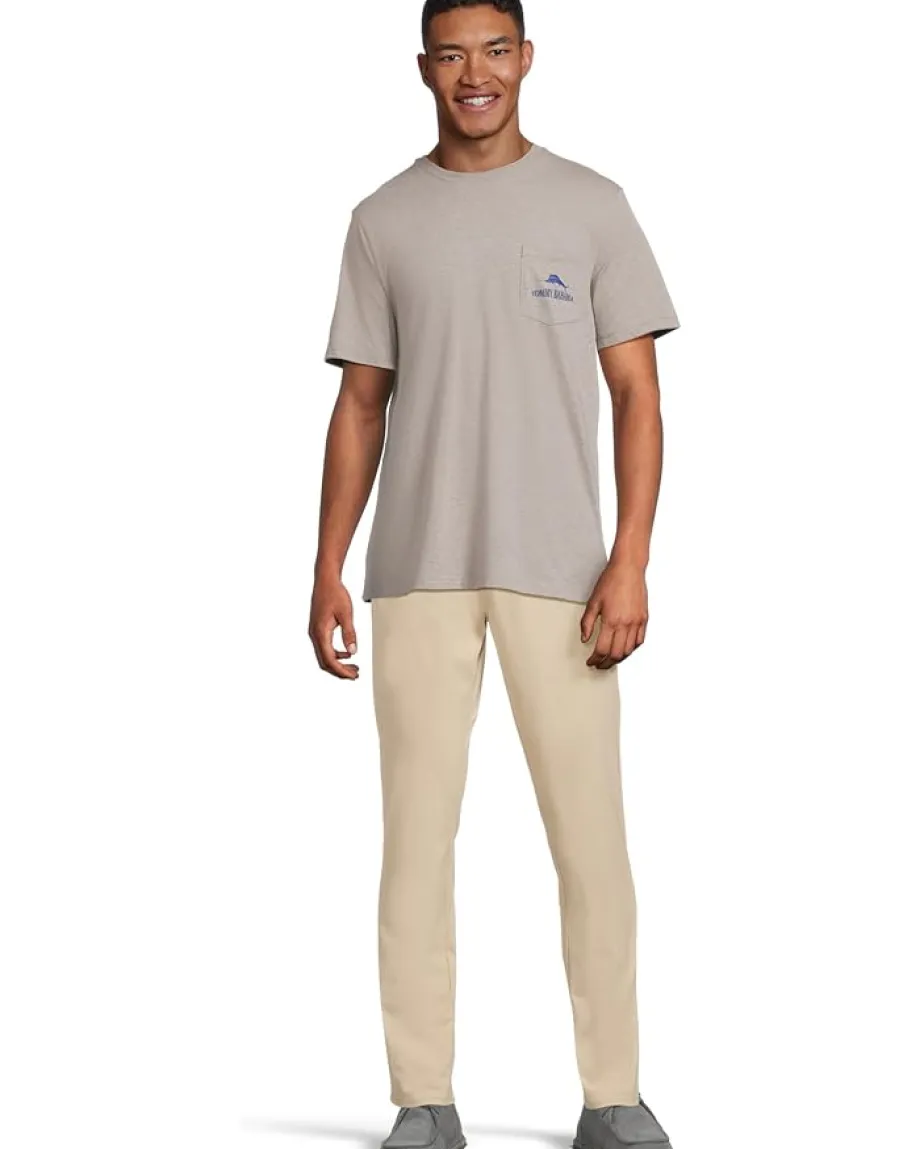 Tommy Bahama Pug Crawl Pocket Tee Grey Heather Sale