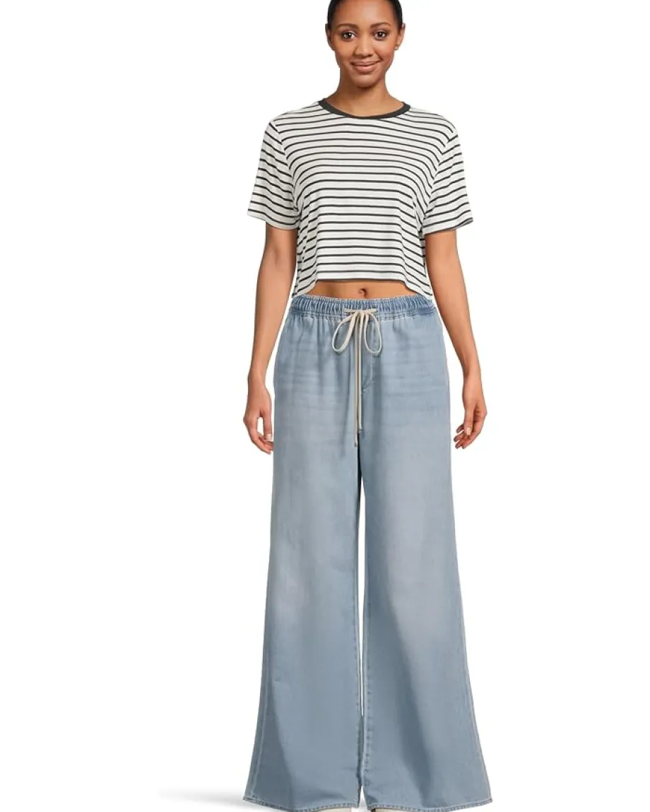 Jeans|7 For All Mankind Pull On Wide Leg Hana