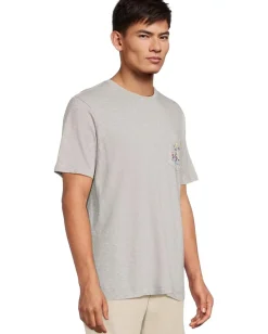 T-Shirts|T-Shirts|Vineyard Vines Pup Cup Short-sleeve Tee Grey Heather