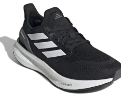 adidas Pureboost 5 Running Shoes Black/White/Grey Discount