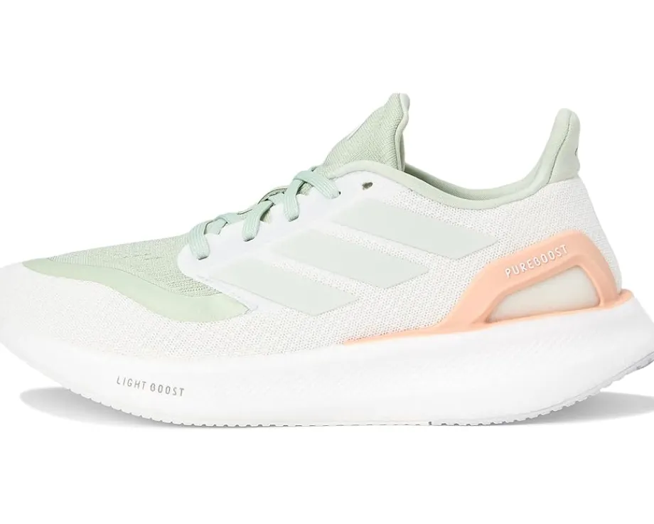 adidas Sneakers|Sneakers<Pureboost 5 Running Shoes Linen Green/Linen Green/Powder Coral