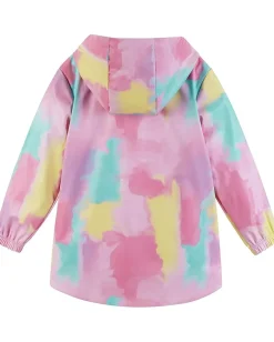 ANDY & EVAN KIDS Rain Jacket (Toddler/Little Kids/Big Kids) Tie-Dye Hot