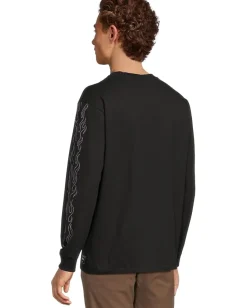 Activewear|T-Shirts|Hurley Reaping Long Sleeve Black