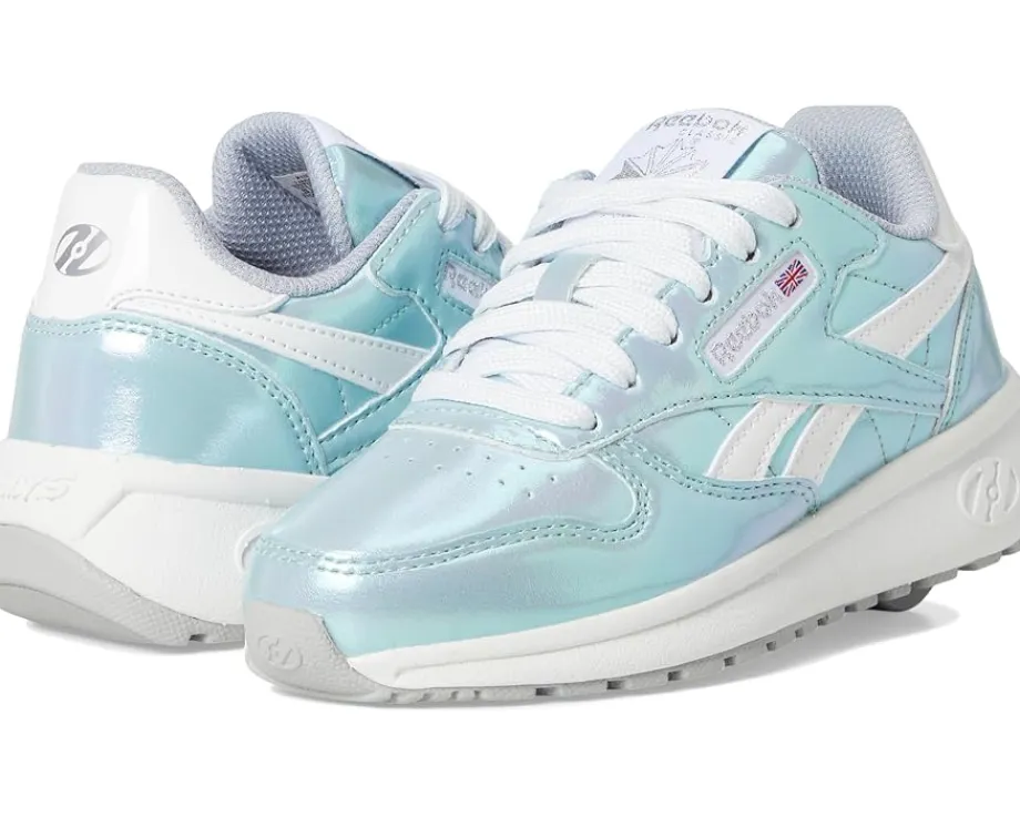 Heelys Reebok Classic (Little Kid/Big Kid/Adult) Silver Sale