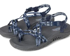 SKECHERS Sandals|Sandals<Reggae - Positive Space Navy