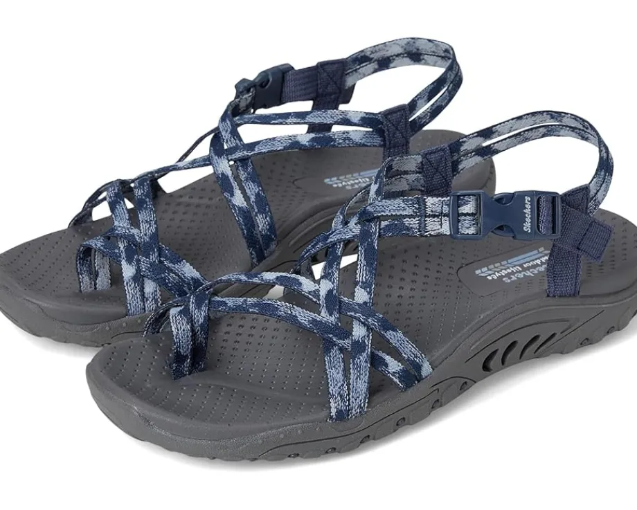 SKECHERS Sandals|Sandals<Reggae - Positive Space Navy