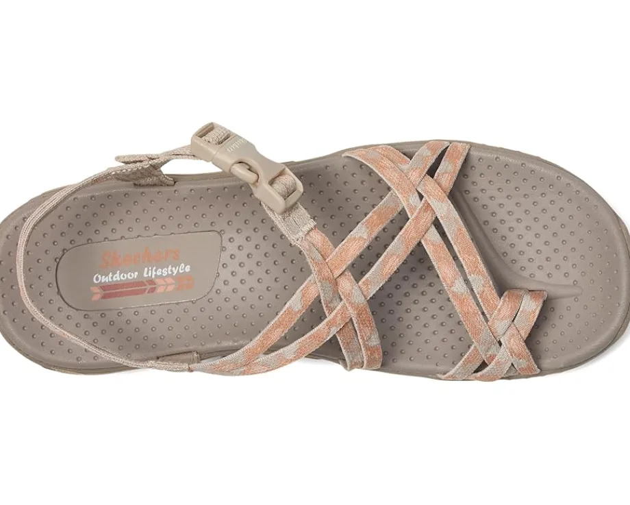 SKECHERS Sandals|Sandals<Reggae - Positive Space Taupe