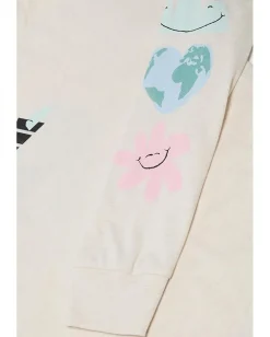 adidas Kids Clothing<Regular Fit Heather Tee (Big Kid) Oatmeal Heather