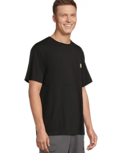 Carhartt Relaxed Fit Lightweight Short-Sleeve Pocket C Graphic T-Shirt Black Best