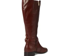 Boots|Boots|Naturalizer Rena2 Extra Wide Calf Boots Deep Saddle Brown Leather
