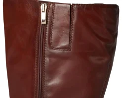 Boots|Boots|Naturalizer Rena2 Extra Wide Calf Boots Deep Saddle Brown Leather