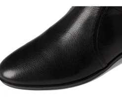 Boots|Boots|Naturalizer Rena2 Narrow Calf Boots Black Leather