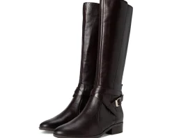 Boots|Boots|Naturalizer Rena2 Narrow Calf Boots Brown Leather