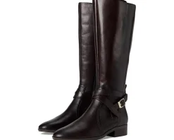 Boots|Boots|Naturalizer Rena2 Wide Calf Boots Brown Leather