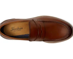 Florsheim Renegade Moc Toe Penny Loafer Cognac Multi Discount