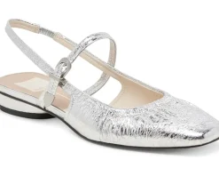 Dolce Vita Flats<Rianne Silver Distressed Leather