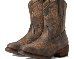 Roper Kids Shoes|Shoes<Riley Scroll (Toddler) Brown