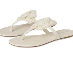 Sandals|Sandals|Stuart Weitzman Rio T-strap Sandals Linen