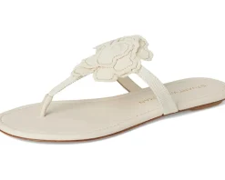 Sandals|Sandals|Stuart Weitzman Rio T-strap Sandals Linen