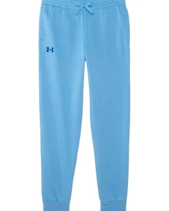 Clothing|Under Armour Kids Rival Fleece Joggers (Big Kids) Horizon Blue/Tech Blue