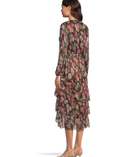 Women Vince Camuto Ruffle Midi Dress